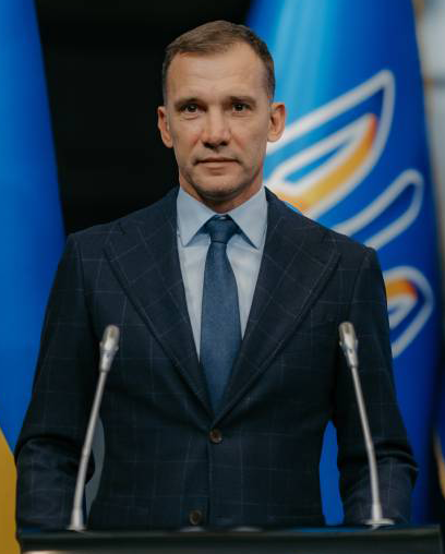 Portrait of Andriy Shevchenko