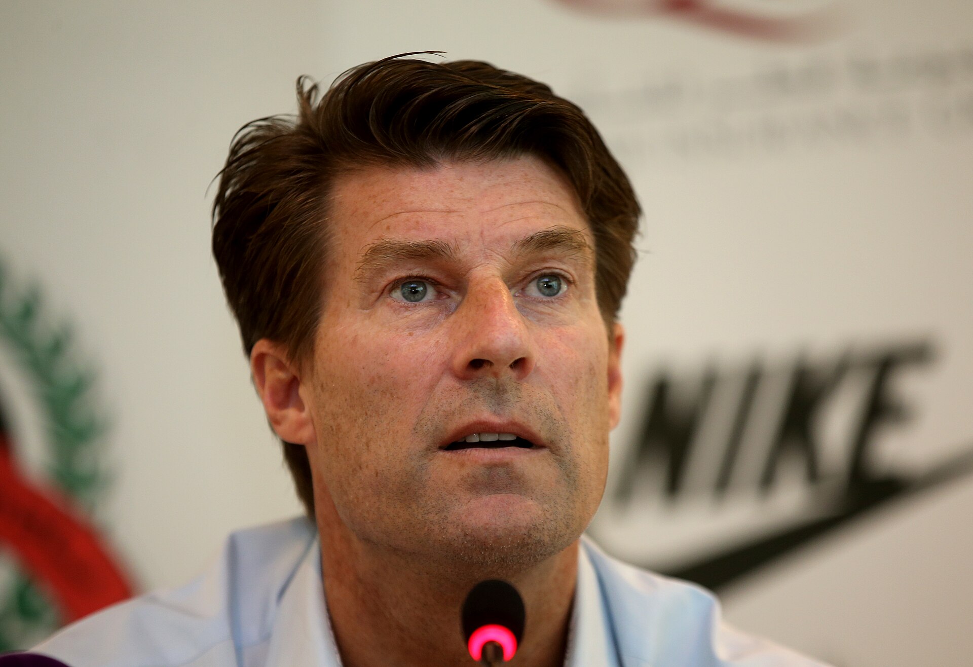Michael Laudrup at a public football event in 2016
