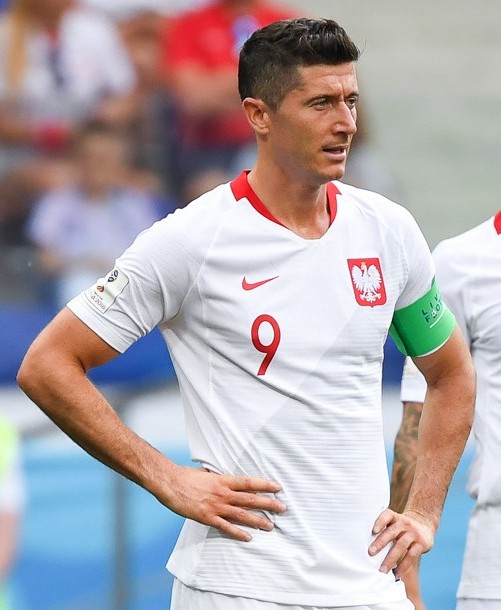 Portrait of Robert Lewandowski
