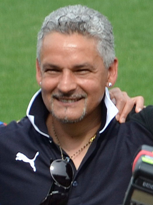 Roberto Baggio at a public event
